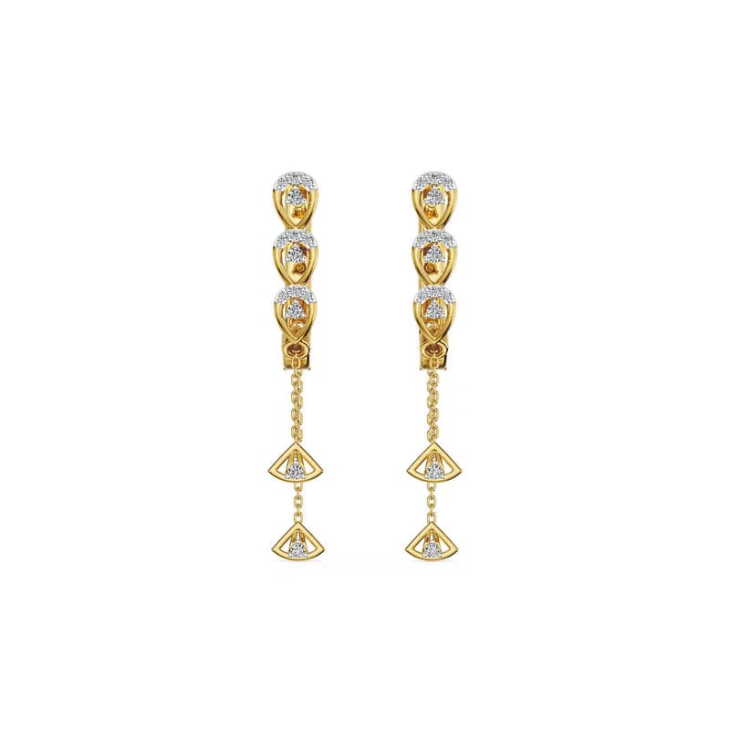 Flirt and Flow Lab Grown Diamond Earrings