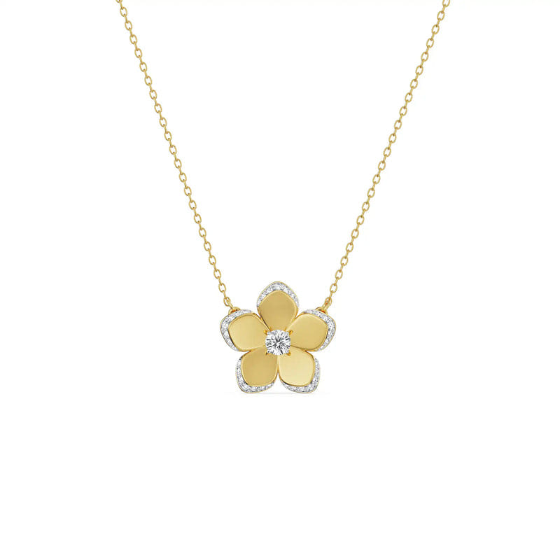 Flora Blooming Diamond Necklace_in_stock