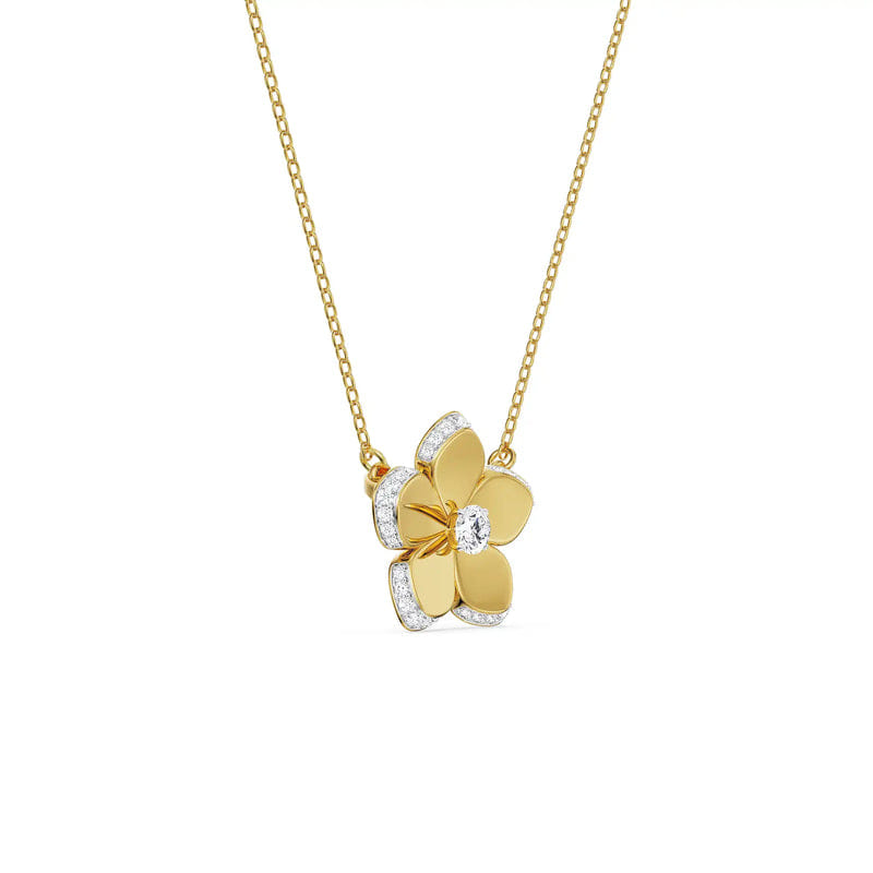 Flora Blooming Diamond Necklace_in_stock