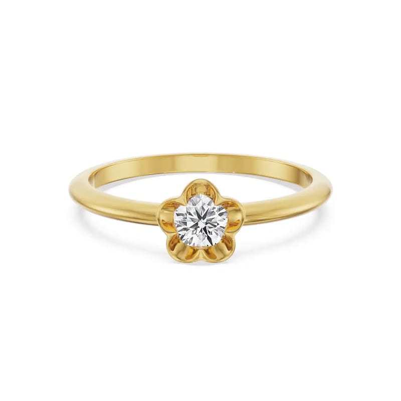 Floral Bloom Diamond Ring