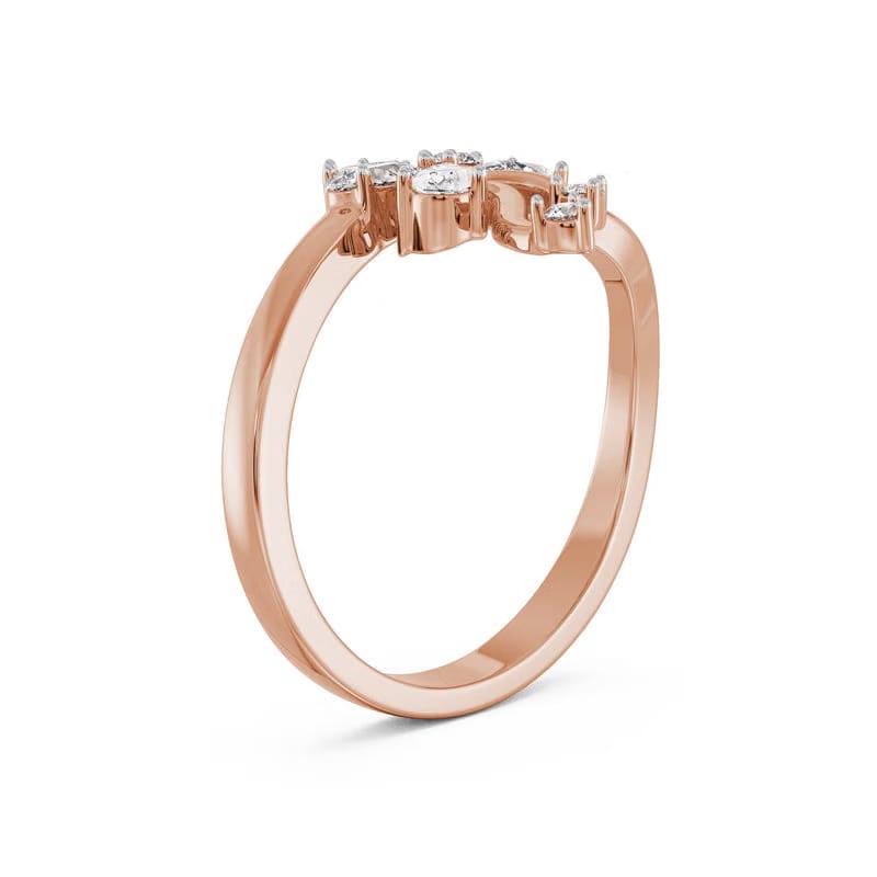Floral Fantasy Lab Grown Diamond Ring