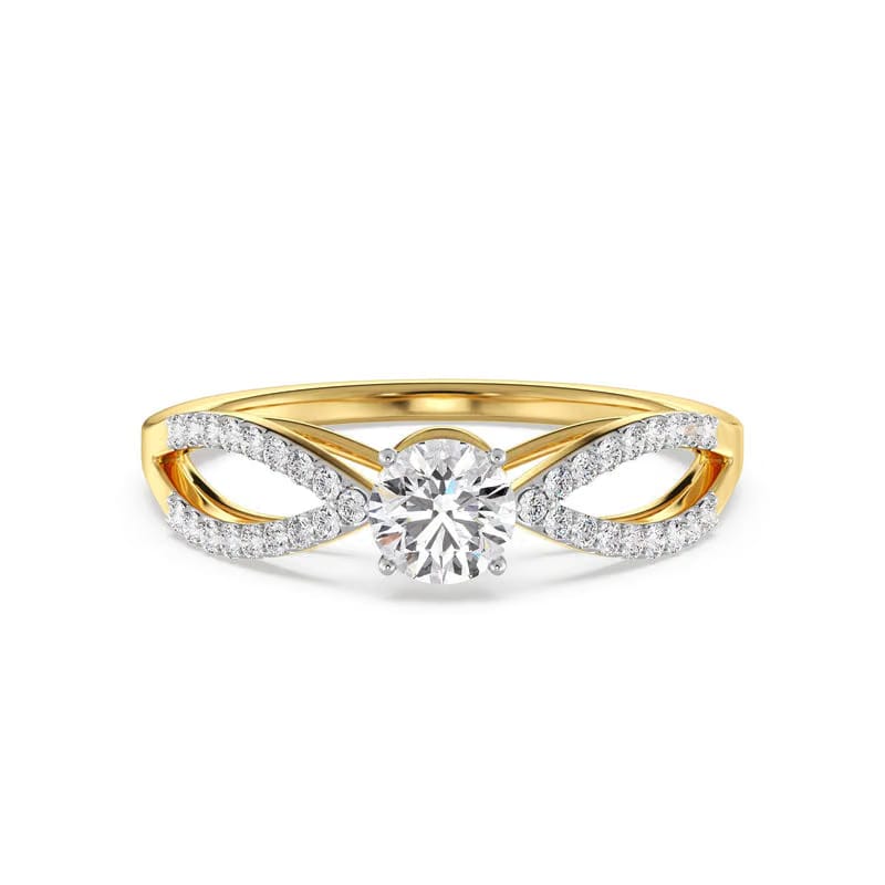 Forever Solitaire Lab Grown Diamond Ring 9KT
