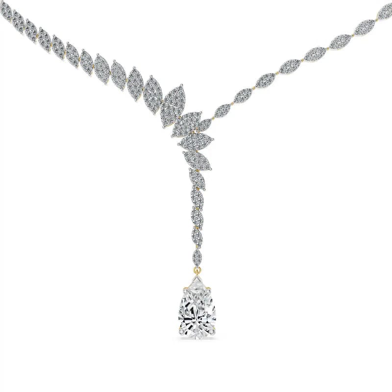 Frostfall Vine Lab Grown Diamond Necklace