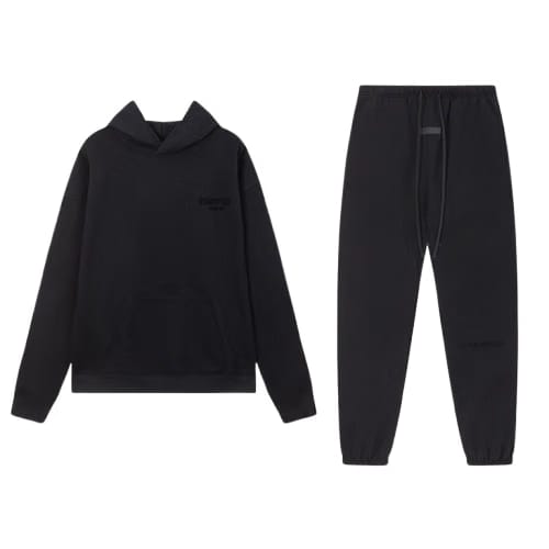 Fear of God Essentials Black Tracksuit