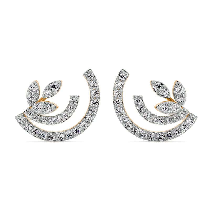 Glamorous Lab Grown Diamond Earrings