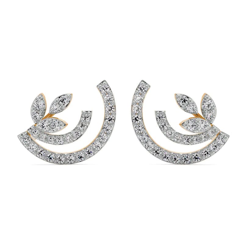 Glamorous Lab Grown Diamond Earrings 9KT