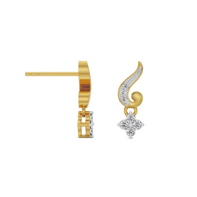 Gleaming Akira Lab Grown Diamond Earrings