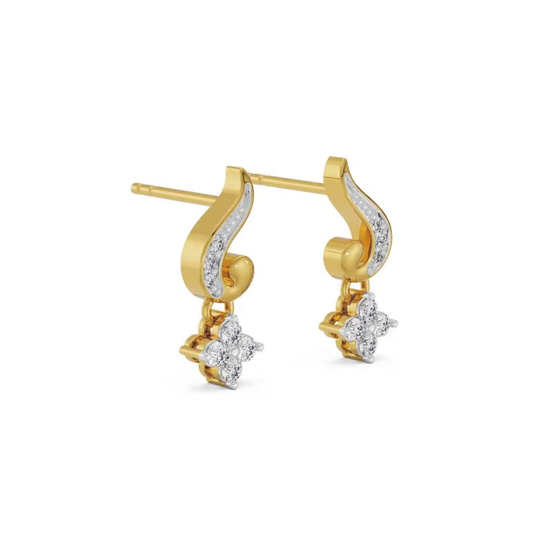 Gleaming Akira Lab Grown Diamond Earrings
