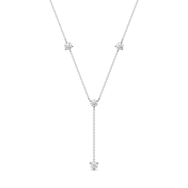 Golden Grace Y Lab Grown Diamond Necklace