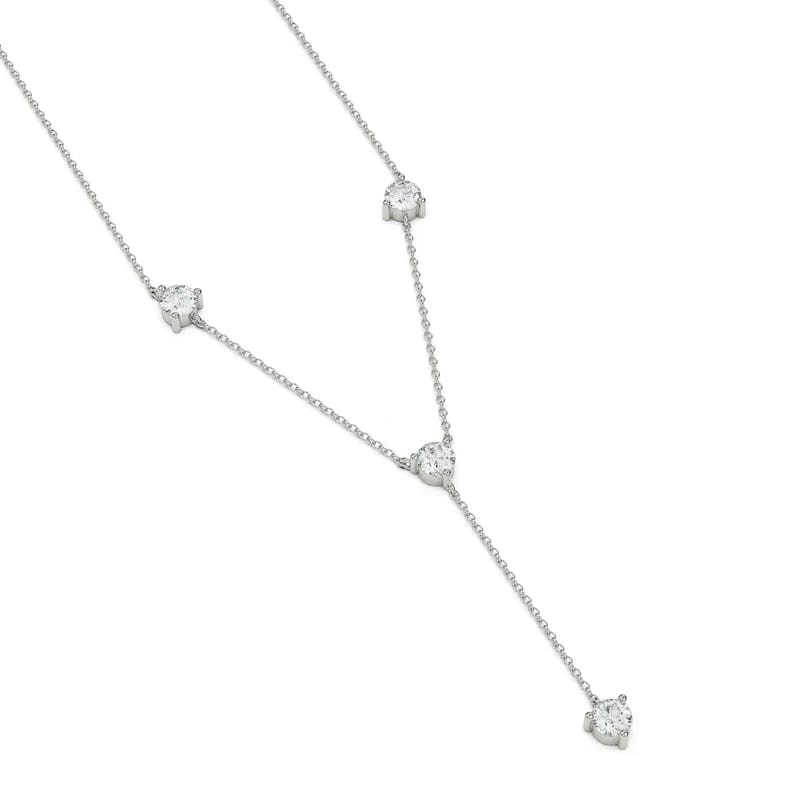 Golden Grace Y Lab Grown Diamond Necklace 9KT