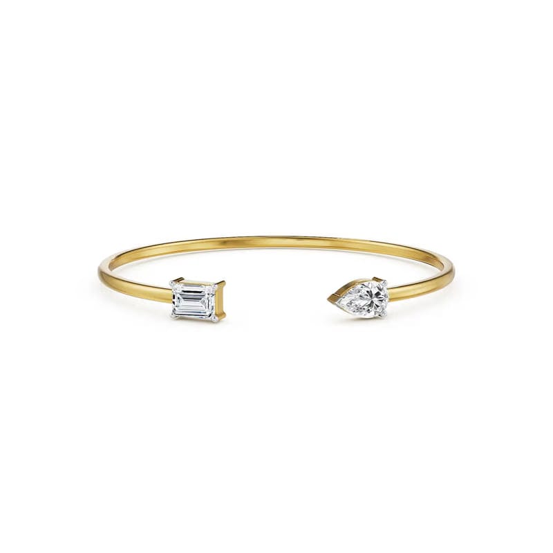 Golden Muse Lab Grown Diamond Bangle 9KT