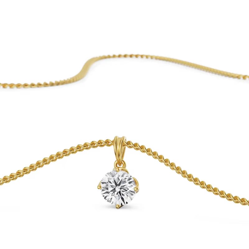 Grace Lab Grown Diamond Pendant