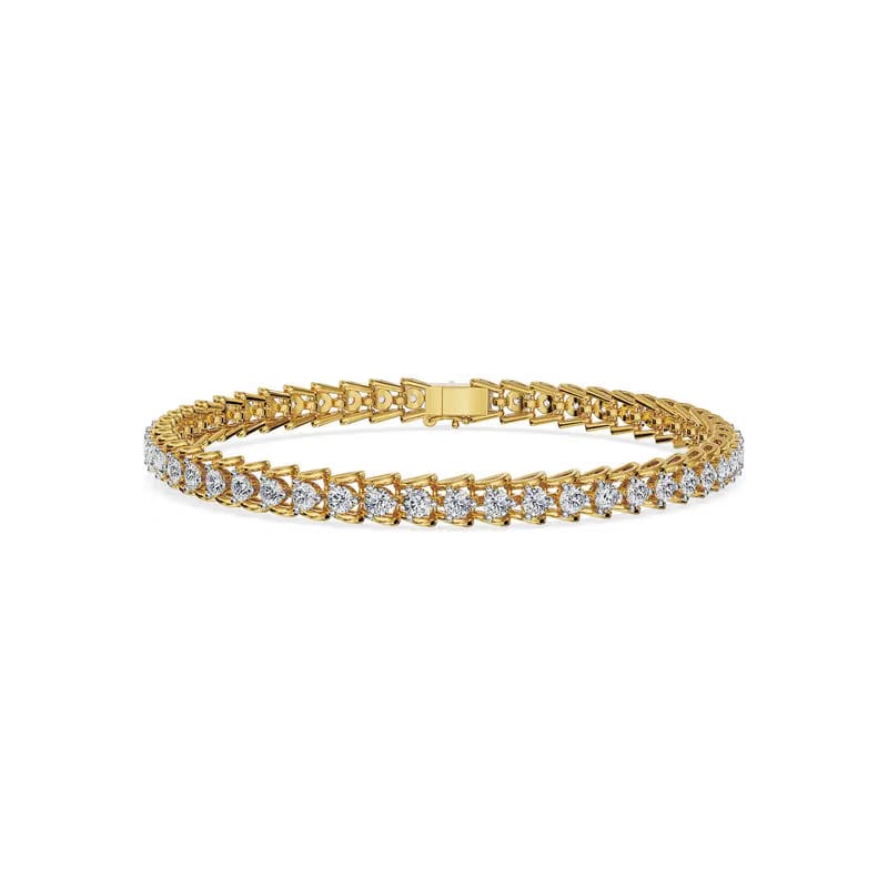 Grace of Luster Lab Grown Diamond Tennis Bracelet