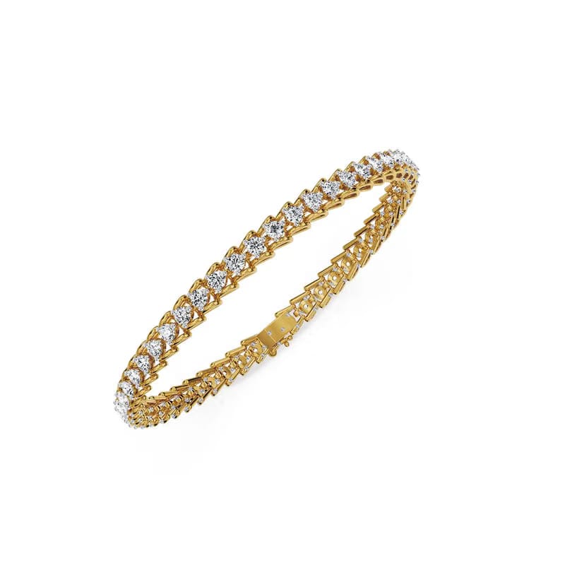 Grace of Luster Lab Grown Diamond Tennis Bracelet