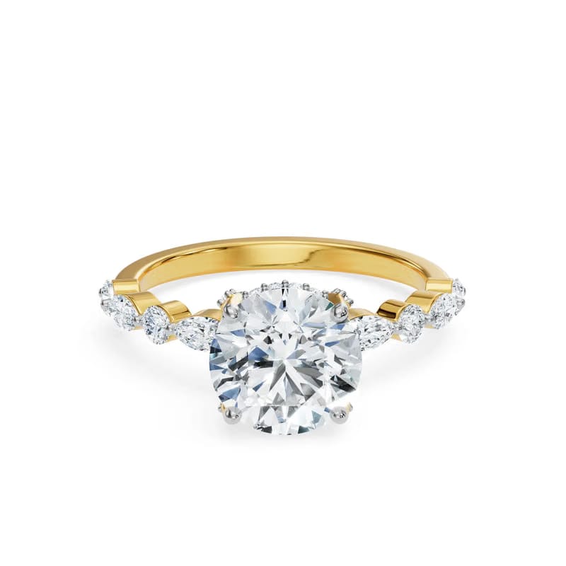Halo Round Brilliant Lab Grown Diamond Ring