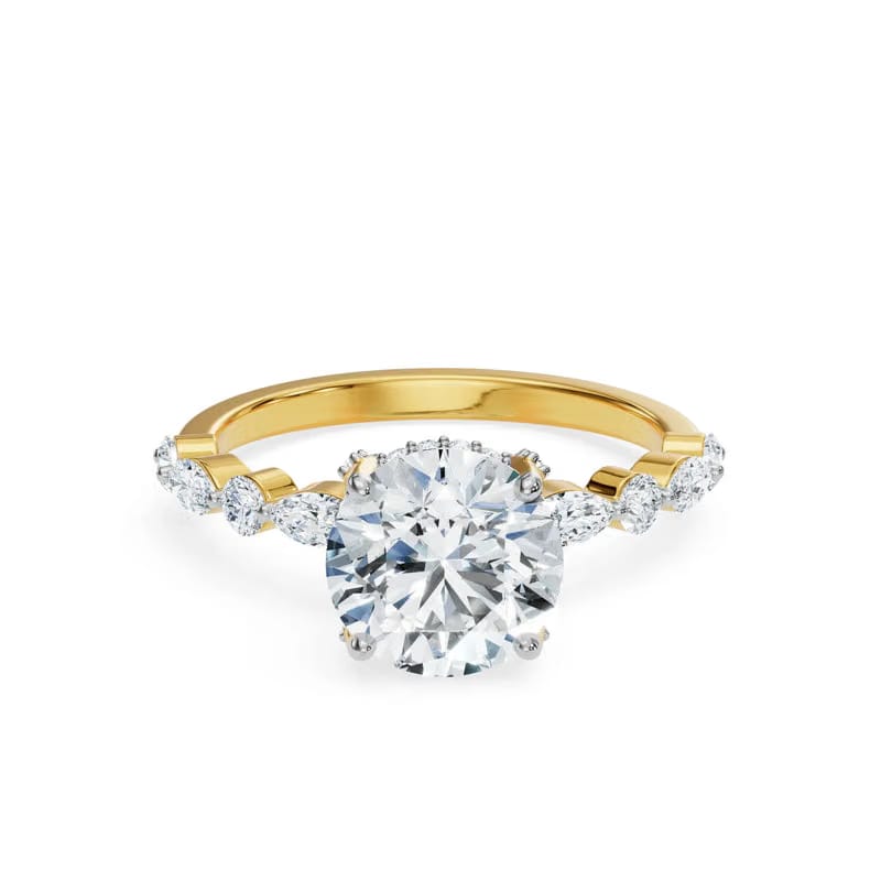 Halo Round Brilliant Lab Grown Diamond Ring_in-stock