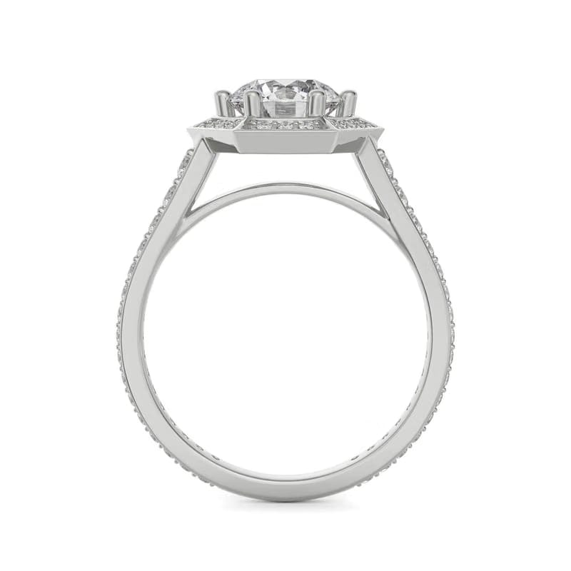 Halo Zendaya Engagement Ring
