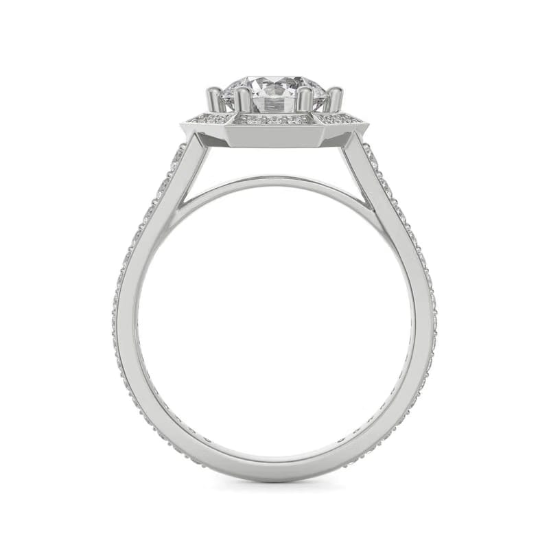 Halo Zendaya Engagement Ring 9KT
