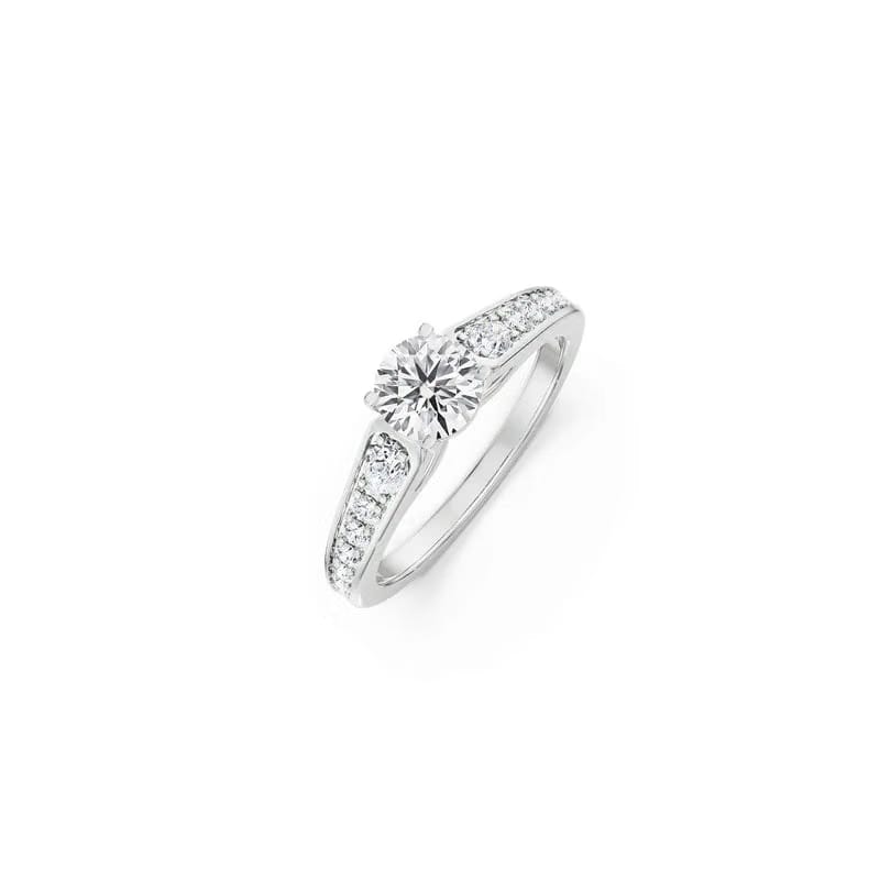 Harlow Pave Engagement Ring
