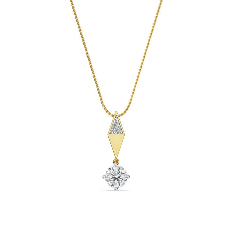 Harlow Solitaire Lab Grown Diamond Pendant