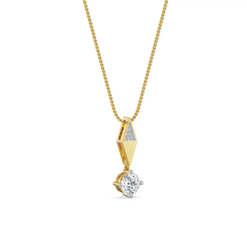 Harlow Solitaire Lab Grown Diamond Pendant