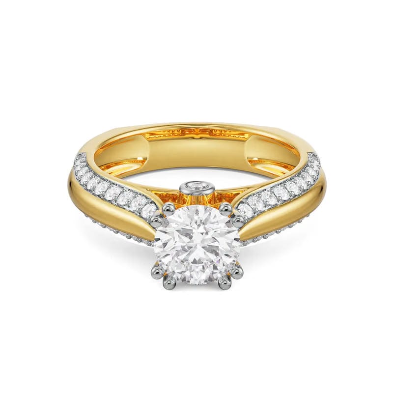 Harper Round Lab Grown Diamond Ring