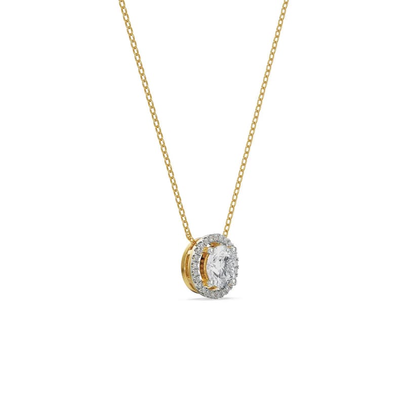 Havana Solitaire Lab Diamond Pendant Set