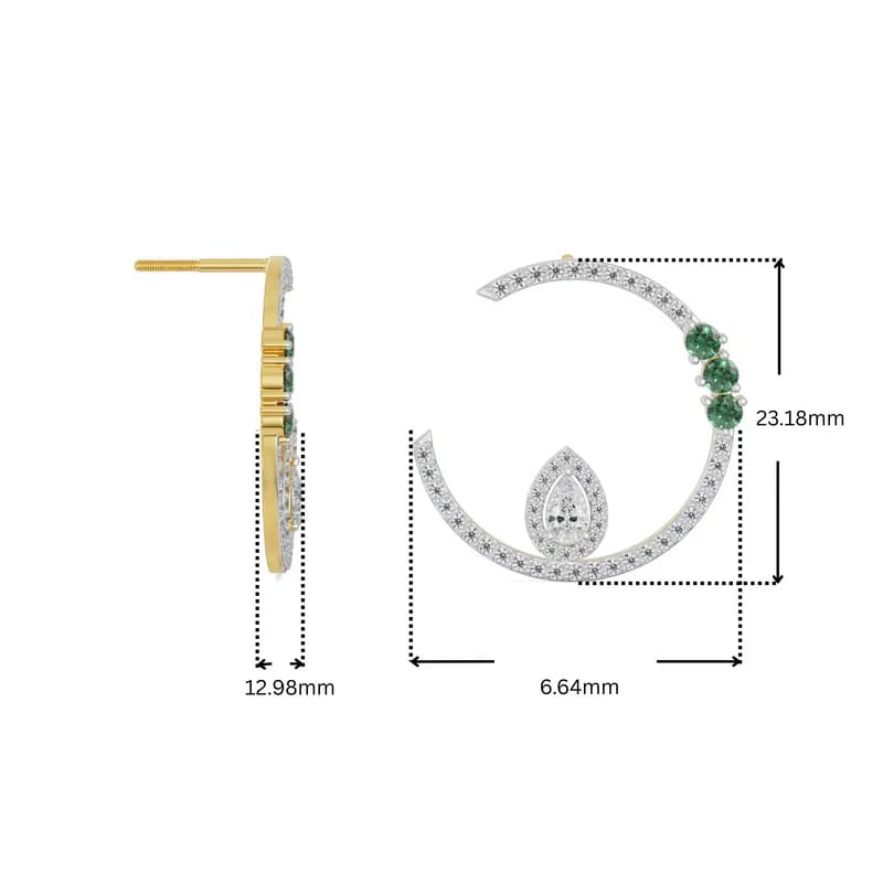 Hazel Front Diamond Hoops_in_stock