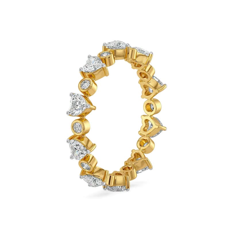 Hearts Aglow Lab Grown Diamond Ring