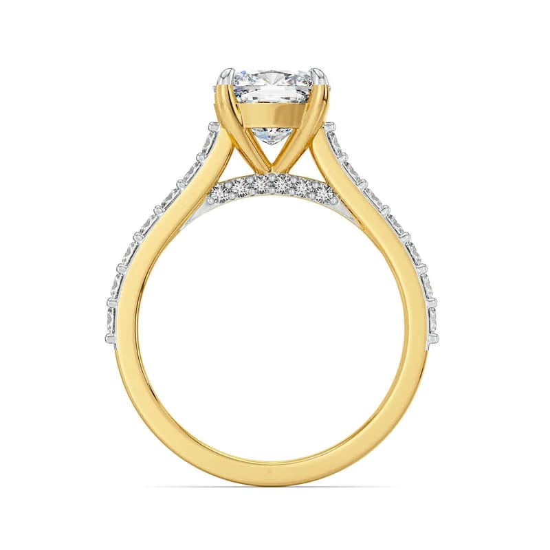 Icon Cushion Lab Grown Diamond Ring