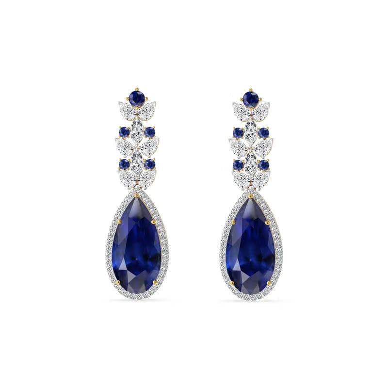 Indigo Ice Lab Grown Diamond Earrings