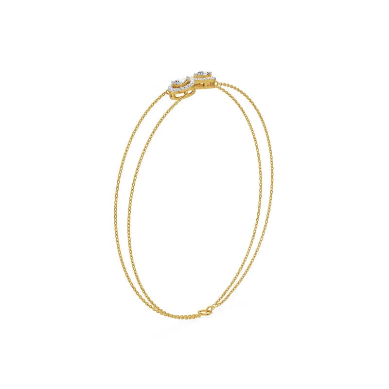 Infinite Grace Pear Lab Grown Diamond Bracelet