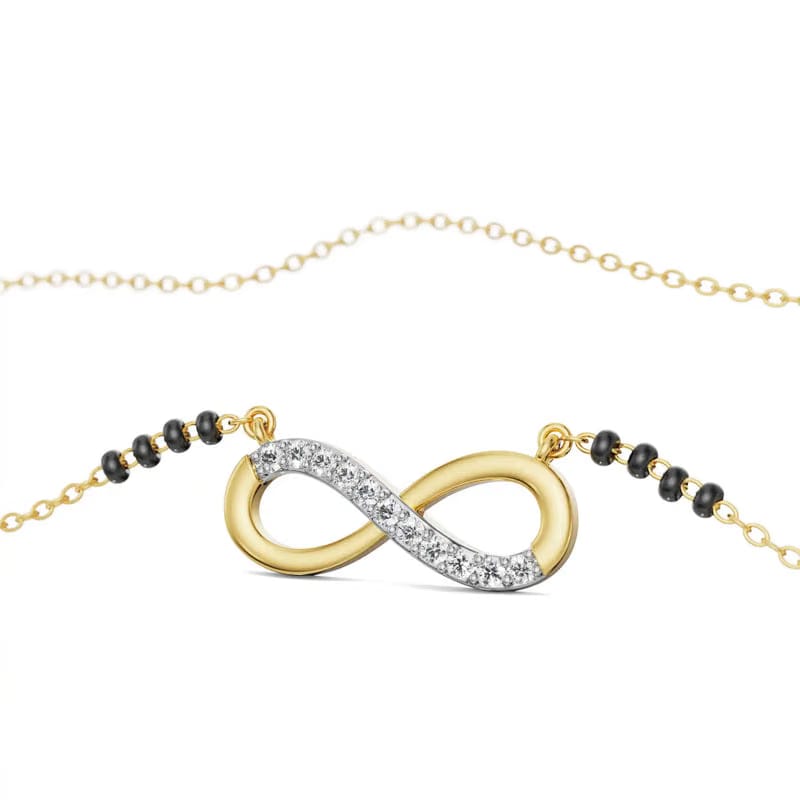 Infinity Diamond Mangalsutra