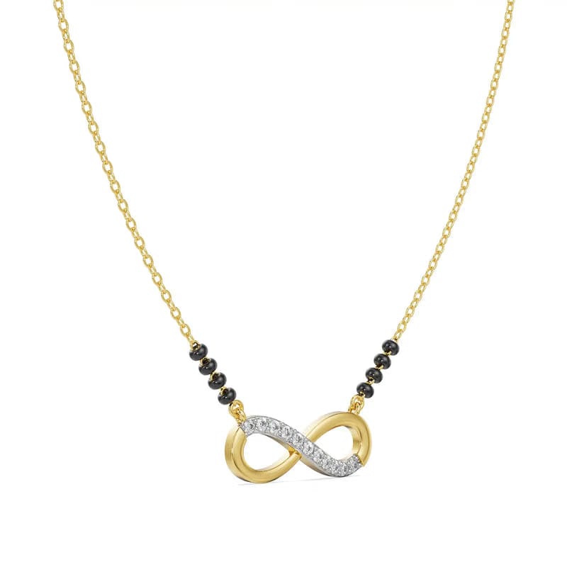 Infinity Diamond Mangalsutra