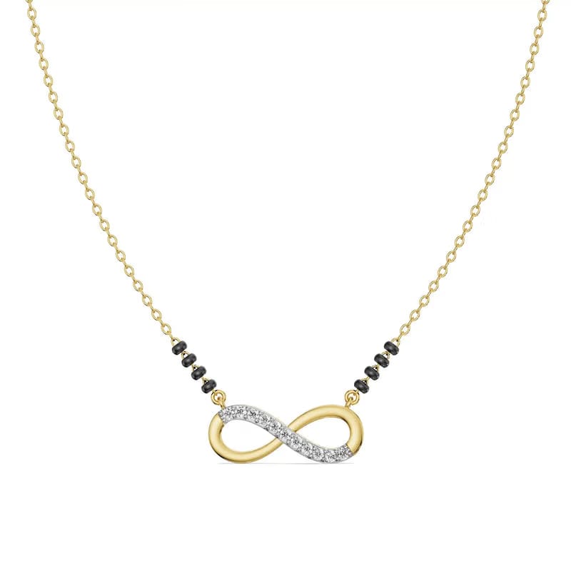 Infinity Diamond Mangalsutra_in_stock