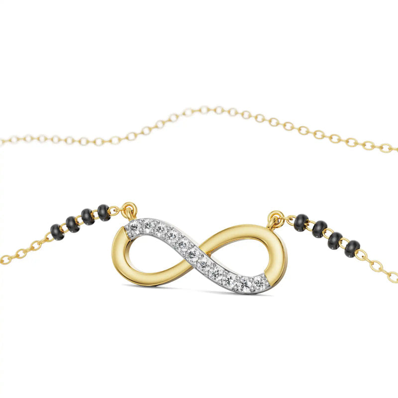 Infinity Diamond Mangalsutra_in_stock
