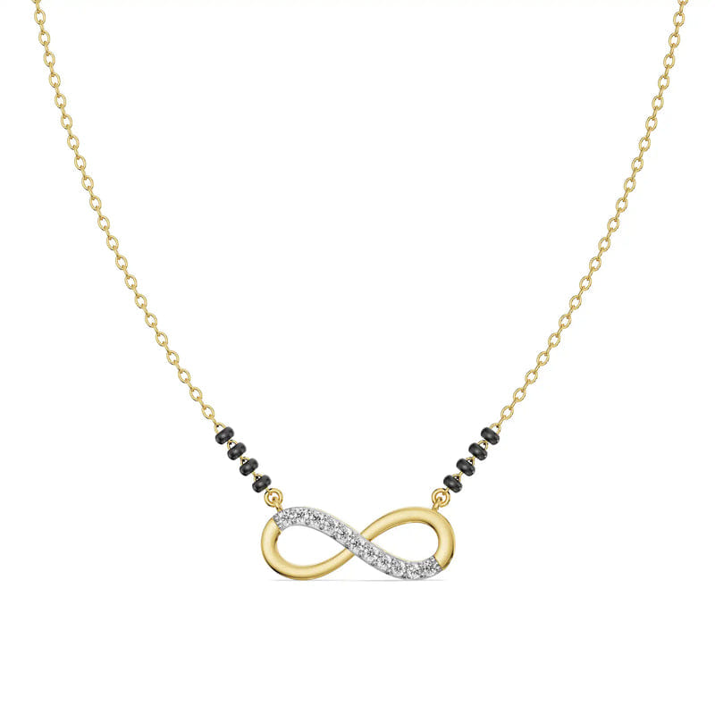 Infinity Diamond Mangalsutra_in_stock