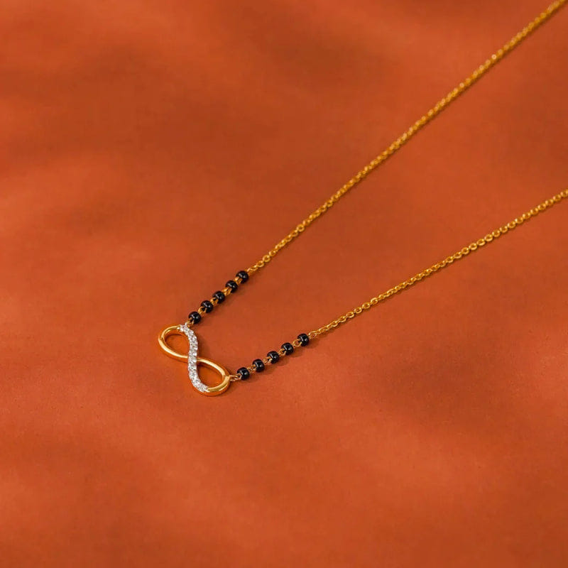 Infinity Diamond Mangalsutra_in_stock