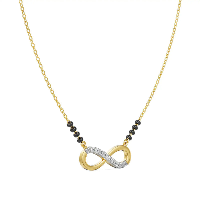 Infinity Diamond Mangalsutra_in_stock