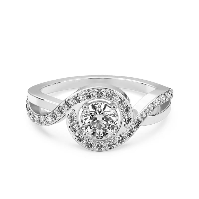 Infinity Lab Diamond Solitaire Ring 9KT
