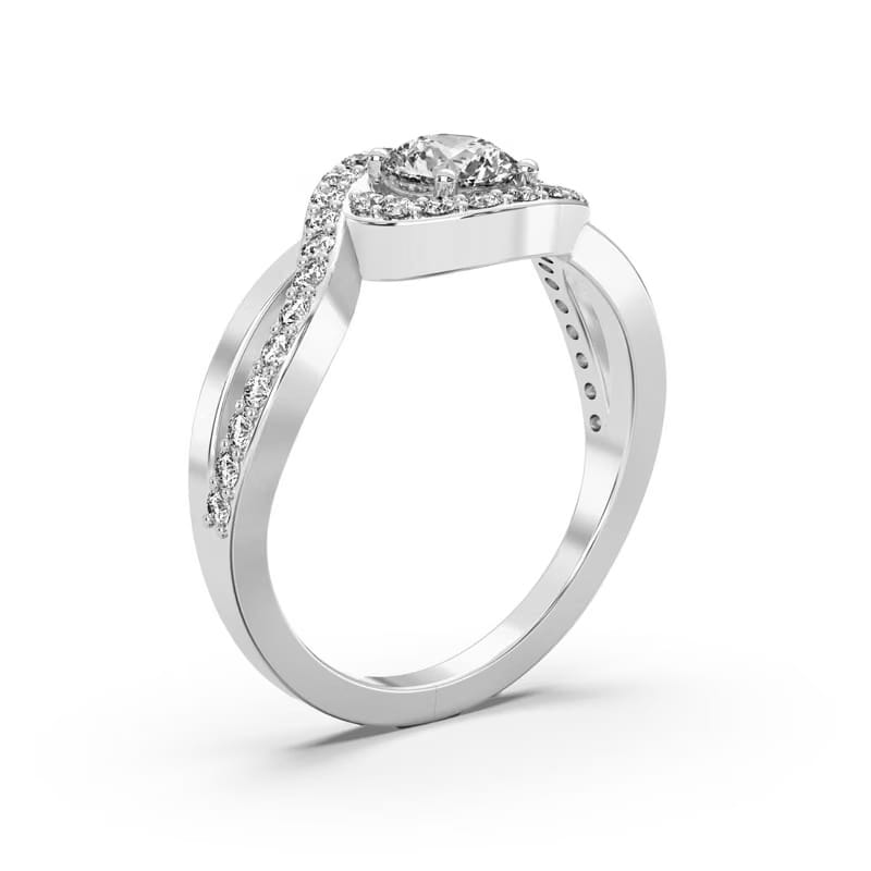 Infinity Lab Diamond Solitaire Ring 9KT