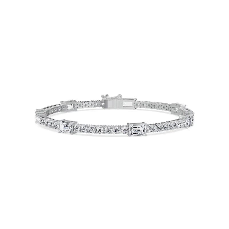 Interval Glow Lab Grown Diamond Bracelet