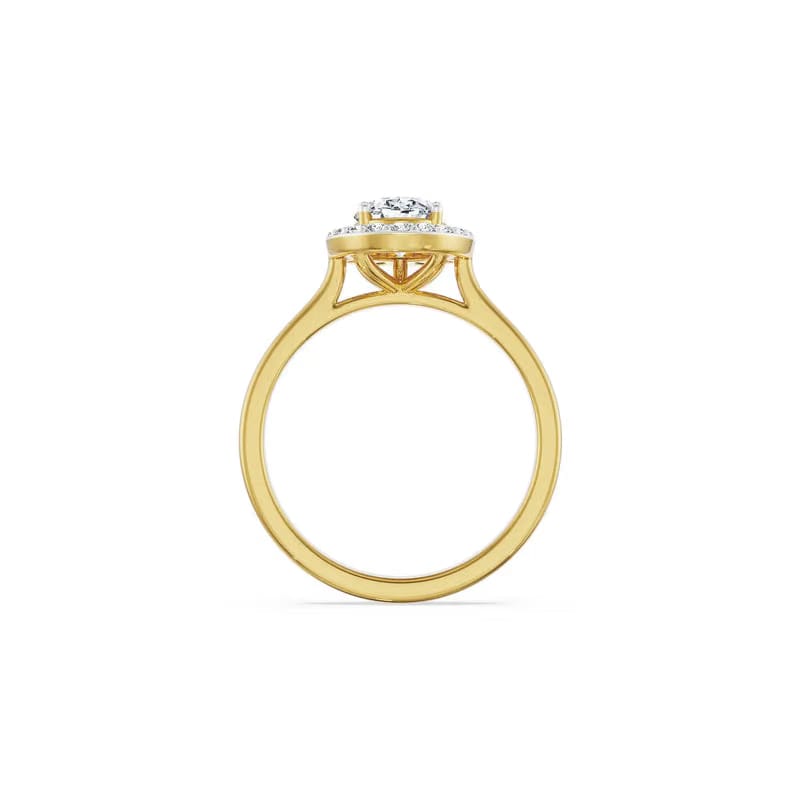 Ivana Halo Engagement Ring