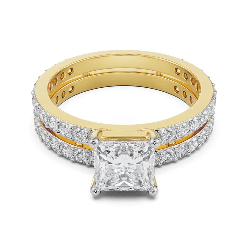Jane Princess Cut Lab Grown Diamond Ring