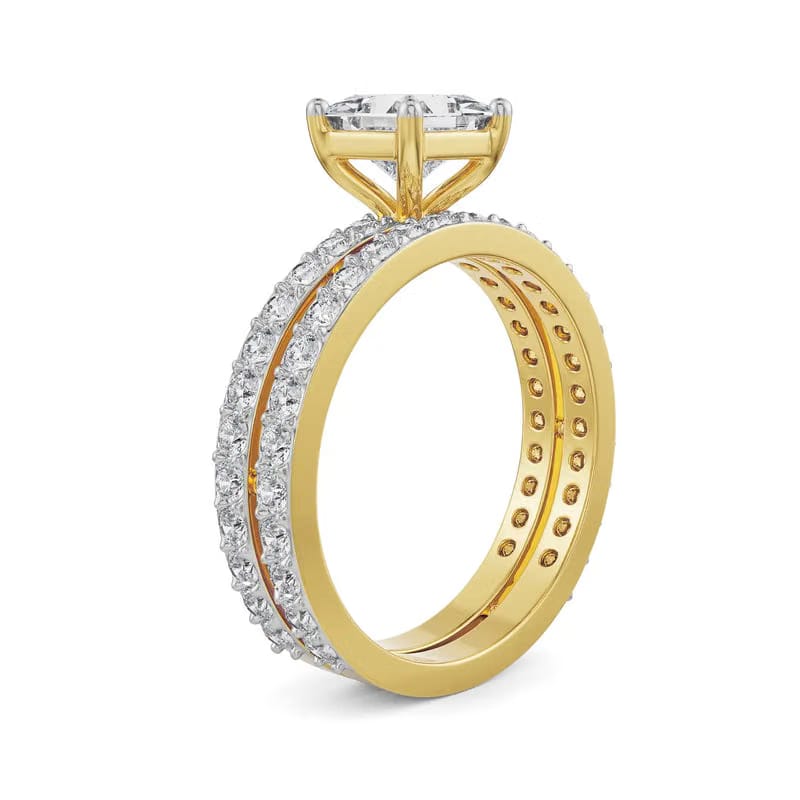 Jane Princess Cut Lab Grown Diamond Ring
