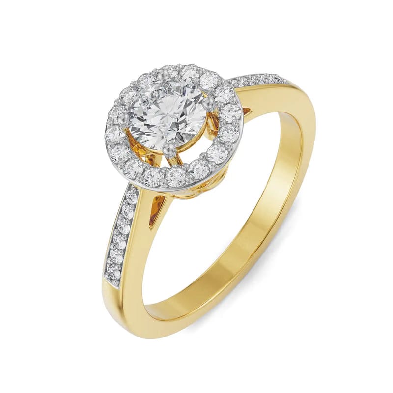 Jenny Halo Lab Grown Diamond Ring