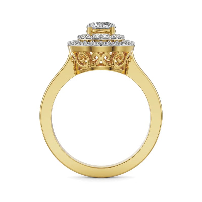 Jessie Round Lab Grown Diamond Ring