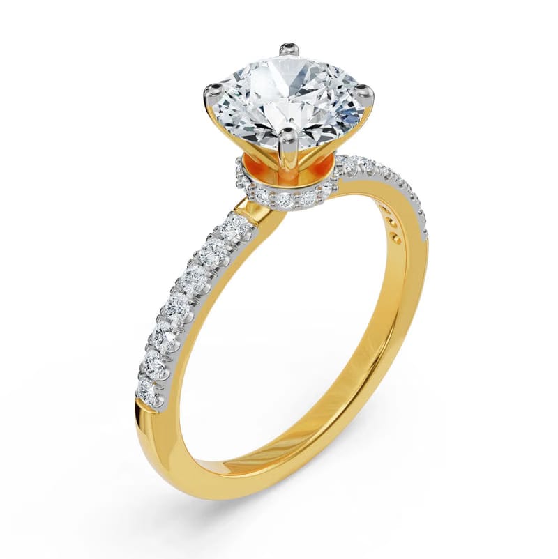 Jia Round Brilliant Lab Grown Diamond Ring