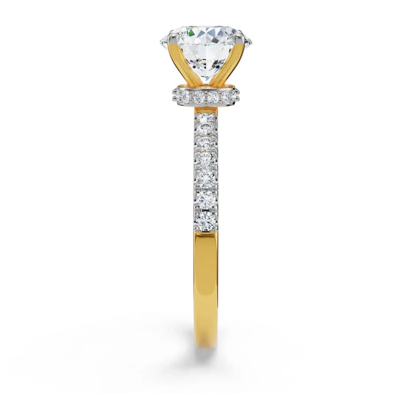 Jia Round Brilliant Lab Grown Diamond Ring