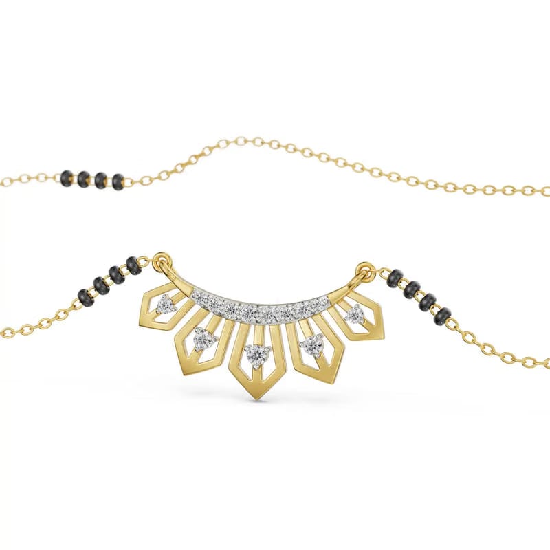 Jiya Lab Grown Diamond Mangalsutra